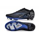 Nike Air Zoom Mercurial Vapor 15 Elite FG Nero Cromo Hyper Royal