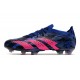 Scarpe adidas Predator Accuracy.1 L FG PP Blu Lucido Magenta Real Team Nero Core