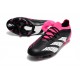 Scarpe adidas Predator Accuracy.1 L FG Nero Core Bianco Rosa Shock Team