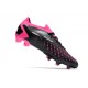 Scarpe adidas Predator Accuracy.1 L FG Nero Core Bianco Rosa Shock Team