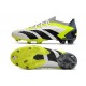 Scarpe adidas Predator Accuracy.1 L FG Bianco Nero Core Limone Lucido