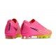 Nike Air Zoom Mercurial Vapor 15 Elite AG Rosa Amarillo