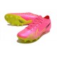 Nike Air Zoom Mercurial Vapor 15 Elite AG Rosa Amarillo