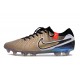 Nike Tiempo Legend X Elite FG Future Heritage Oro Silk Metallico Moneta Nero