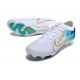 Scarpe Nike Zoom Mercurial Vapor XV Elite FG Bianco Blu Oro