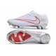 Scarpe Nike Zoom Mercurial Vapor XV Elite FG Bianco Rosso