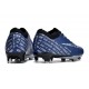 Scarpe Nike Zoom Mercurial Vapor XV Elite FG Blu Argento