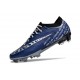 Scarpe Nike Zoom Mercurial Vapor XV Elite FG Blu Argento