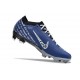 Scarpe Nike Zoom Mercurial Vapor XV Elite FG Blu Argento