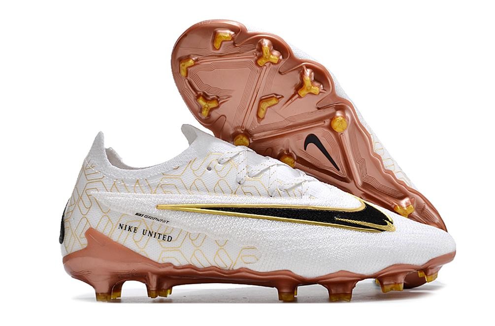 Nike Phantom GX II Elite FG Bianco Oro