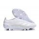 adidas Predator 24 Elite Laceless FG Bianco Argento Met