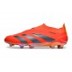 adidas Predator 24 Elite Laceless FG Rosso Negro Giallo