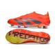 adidas Predator 24 Elite Laceless FG Rosso Negro Giallo