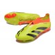 adidas Predator 24 Elite Laceless FG Giallo Nero Rosso