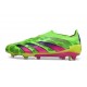 adidas Predator 24 Elite Laceless FG Team Verde Solare Team Shock Giallo Lucid Lemon