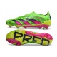 adidas Predator 24 Elite Laceless FG Team Verde Solare Team Shock Giallo Lucid Lemon