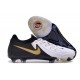 Nike Phantom Luna 2 Elite Low FG Bianco Nero Oro Metallizzato