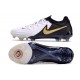 Nike Phantom Luna 2 Elite Low FG Bianco Nero Oro Metallizzato