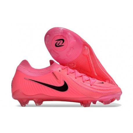 Nike Phantom Luna 2 Elite Low FG Rosa Nero