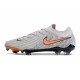 Nike Phantom Luna 2 Elite Low FG Grigio Arancione