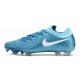 Nike Phantom Luna 2 Elite Low FG Blu Bianco