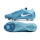 Nike Phantom Luna 2 Elite Low FG Blu Bianco