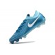 Nike Phantom Luna 2 Elite Low FG Blu Bianco