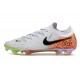 Nike Phantom GX II Elite FG Bianco Nero Arancione