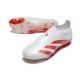 adidas Predator 24 Elite Laceless FG Bianco Rosso