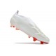 adidas Predator 24 Elite Laceless FG Bianco Rosso