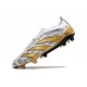 adidas Predator 24 Elite Laceless FG Oro Bianco Grigio