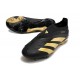 adidas Predator 24 Elite Laceless FG Nero Oro