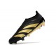 adidas Predator 24 Elite Laceless FG Nero Oro