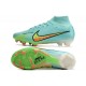 Nike Mercurial Superfly 7 Elite FG -Mbappe Grigio Vast Oro Verde