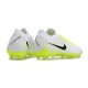 Nike Phantom GX II Elite FG Bianco Nero Giallo