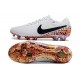 Nike Tiempo Legend X Elite FG Scarpe Calcio Bianco Nero Arancione