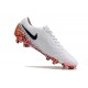 Nike Tiempo Legend X Elite FG Scarpe Calcio Bianco Nero Arancione