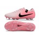 Nike Tiempo Legend X Elite FG Scarpe Calcio Schiuma Rosa Nero