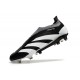 adidas Predator 24 Elite Laceless FG Bianco Nero