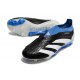 adidas Predator 24 Elite Laceless FG Nero Bianco Blu