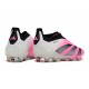 adidas Predator 24 Elite Laceless FG Rosa Bianco Nero