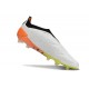 adidas Predator 24 Elite Laceless FG Bianco Nero Arancione