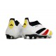 adidas Predator 24 Elite Laceless FG Bianco Nero Rosso Amarillo