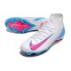 Nike Zoom Mercurial Superfly X Elite FG Bianco Rosa Blu