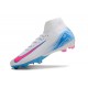 Nike Zoom Mercurial Superfly X Elite FG Bianco Rosa Blu