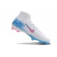 Nike Zoom Mercurial Superfly X Elite FG Bianco Rosa Blu