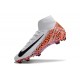 Nike Zoom Mercurial Superfly X Elite FG Bianco Nero Arancio