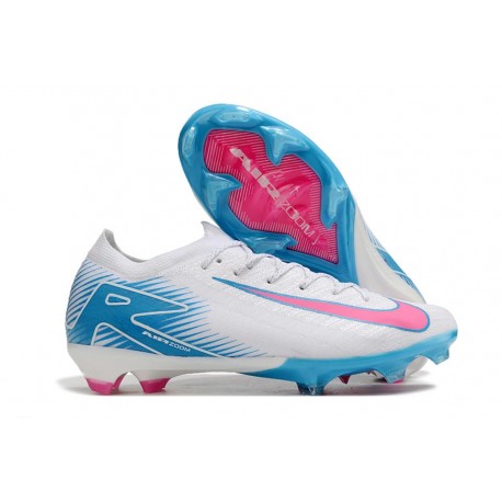 Nike Zoom Mercurial Vapor XVI Elite FG Bianco Blu Rosa