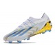 adidas Scarpe da Calcio Nemeziz 19.1 FG - Bianco Oro Metallico Light Aqua