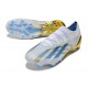 adidas Scarpe da Calcio Nemeziz 19.1 FG - Bianco Oro Metallico Light Aqua